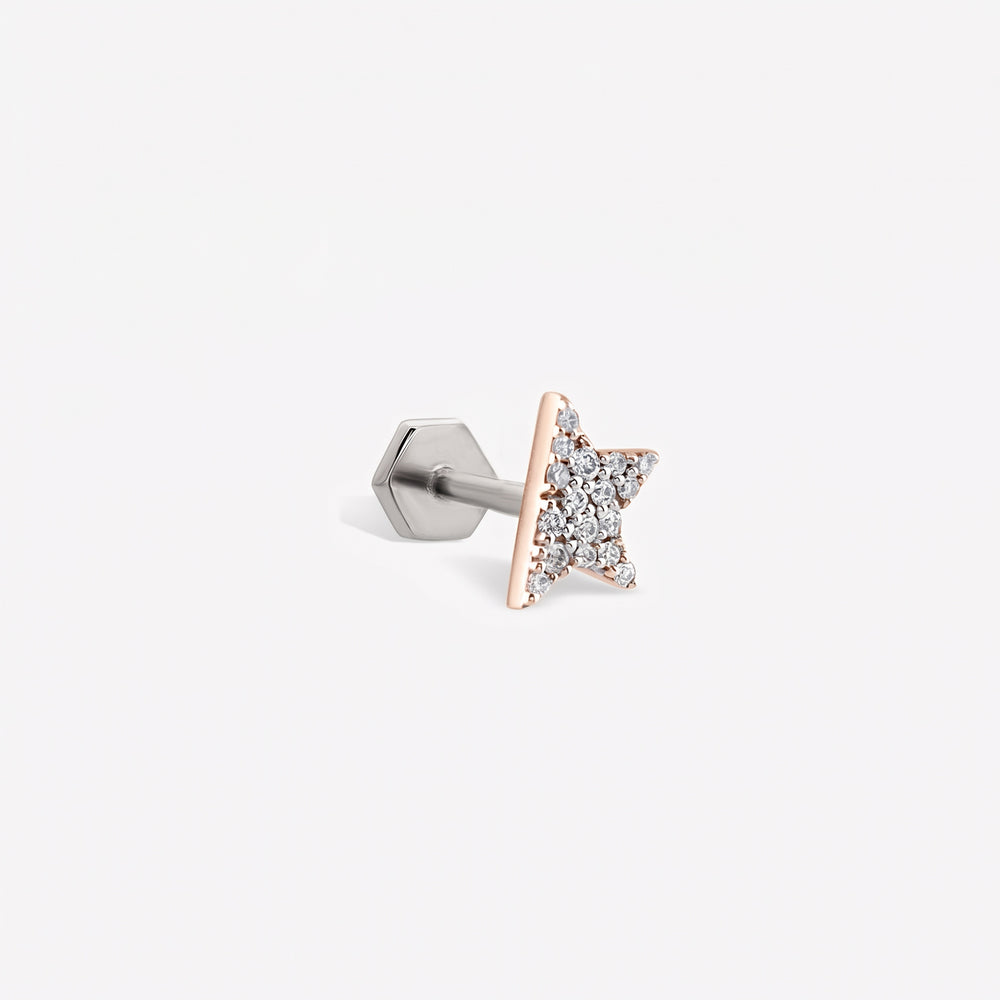Comet Stud Piercing