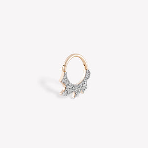 Shimmery Lucia Hoop Piercing