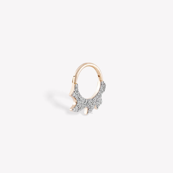 Shimmery Lucia Hoop Piercing