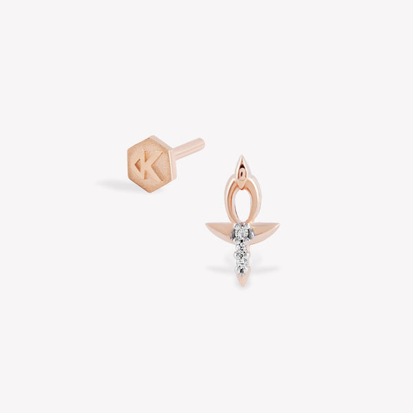 Ankh Stud Piercing