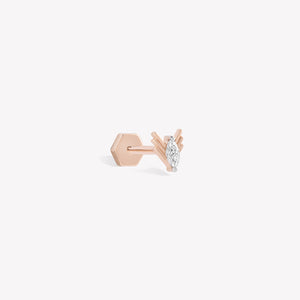 Arlo Marquise Stud Piercing