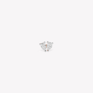 Duo Pear Stud Piercing