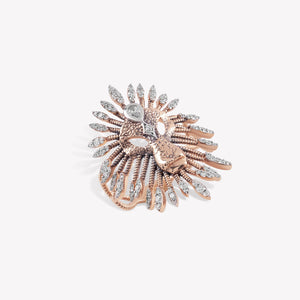 Shimmery Leo Ring
