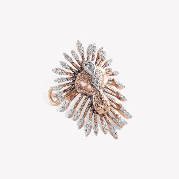 Shimmery Leo Ring