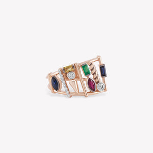 Confetti Pinky Ring