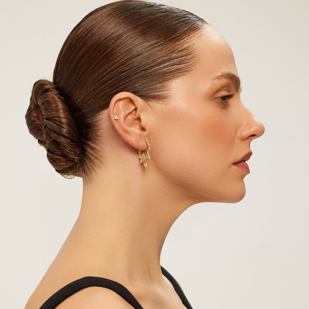Blaze Hoop Earring