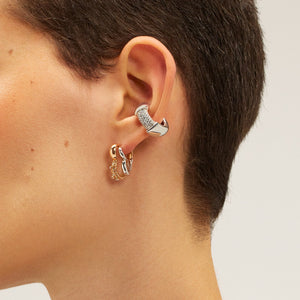 Twinnie Sweetheart Hoop Earring
