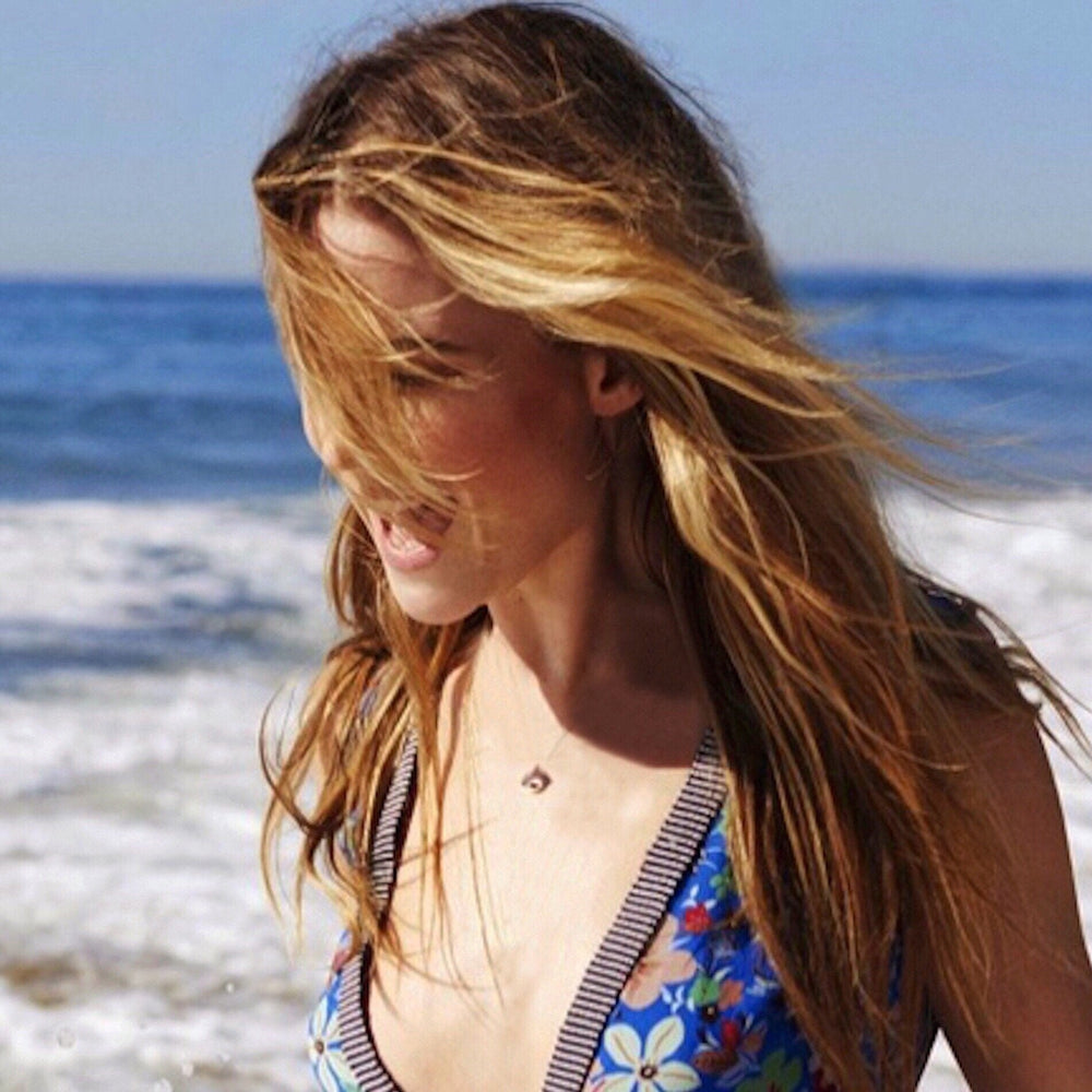 Shimmery Evil Eye Maxi Chain Necklace