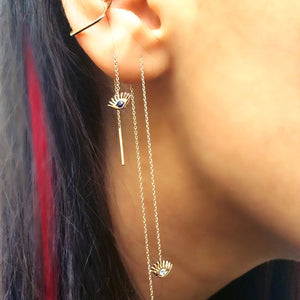 Evil Eye Dangling Earring
