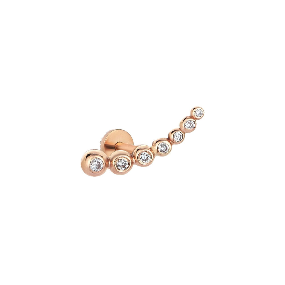 Shimmery Caterpillar Maxi Stud Piercing