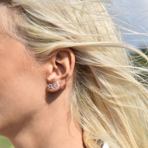 Arrow Stud Piercing