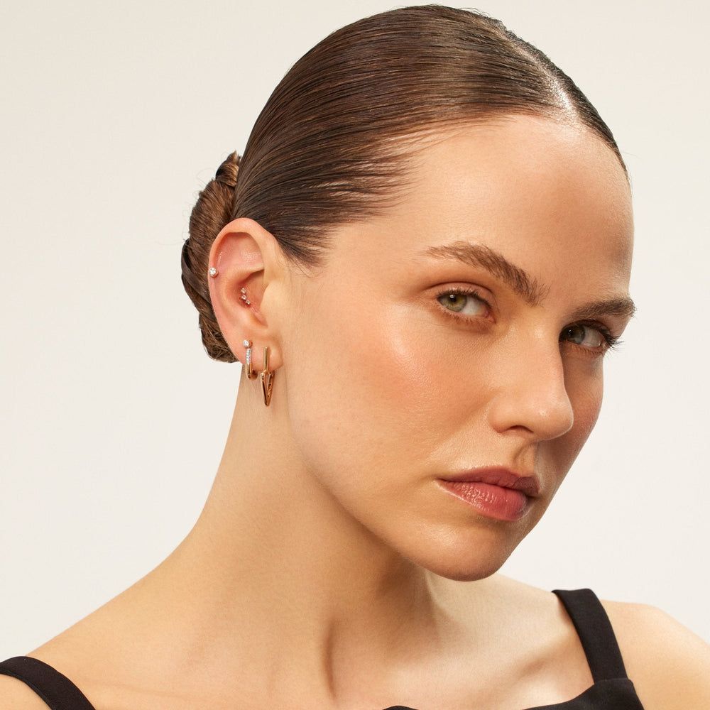 Wanderlust Mini Hoop Earring