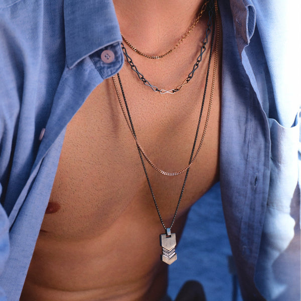 Chevron Chain Necklace