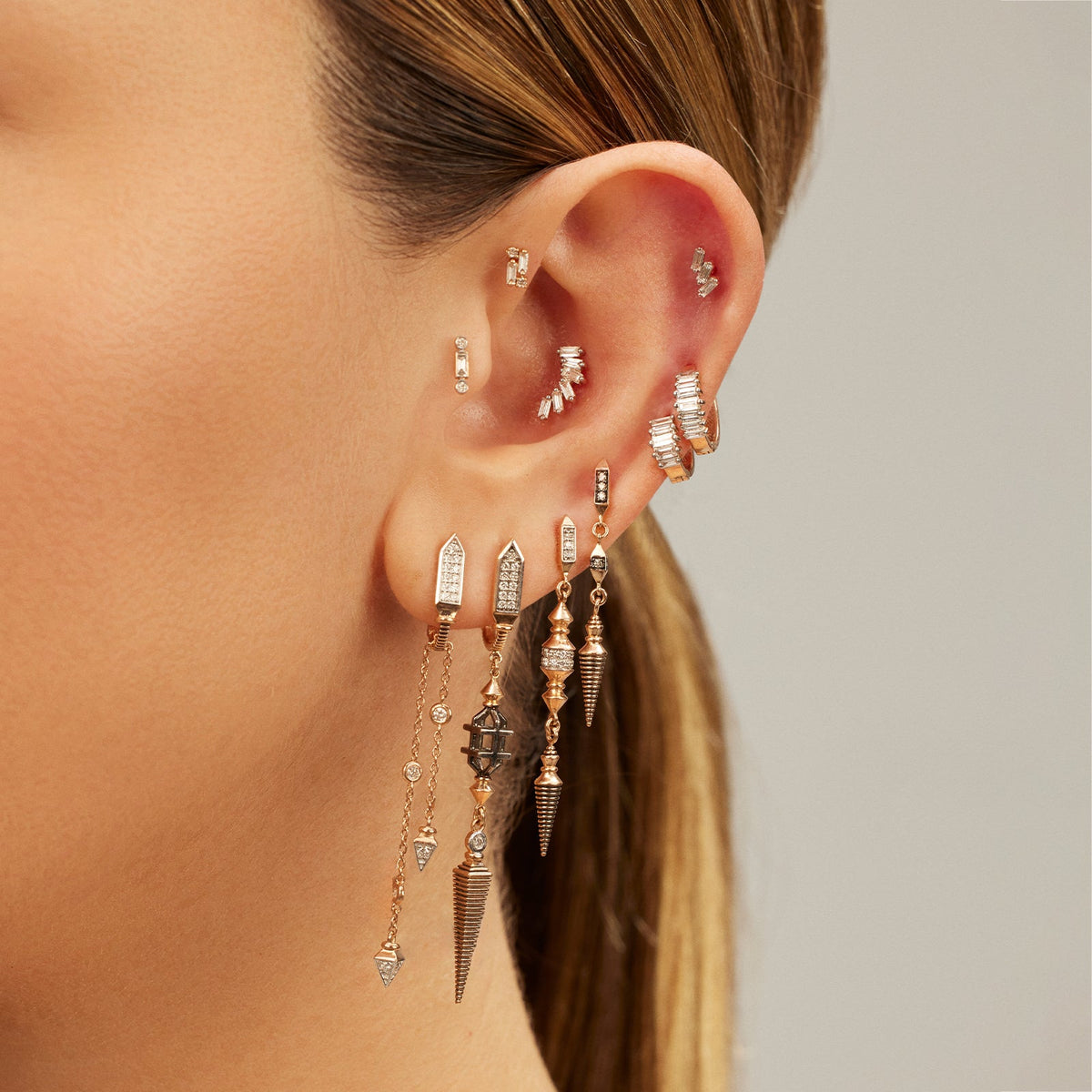 Objet Drop Earring