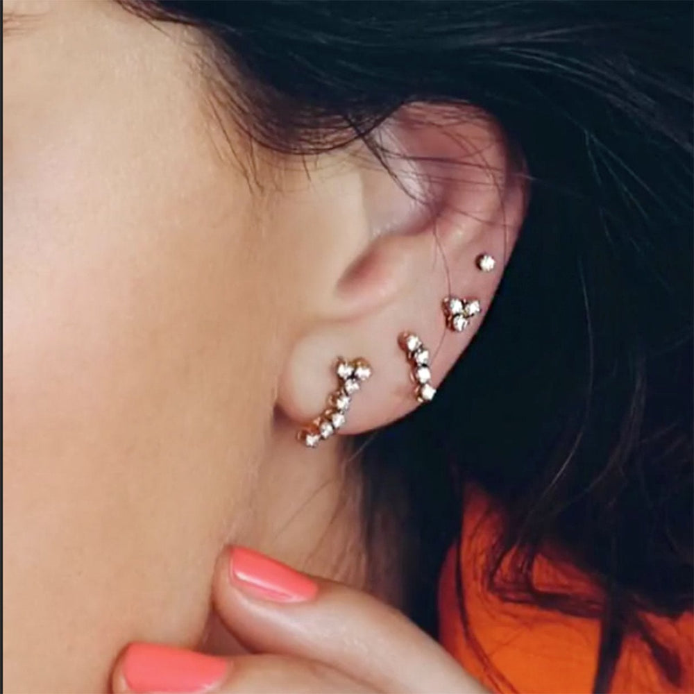 Trio Vivid Stud Piercing