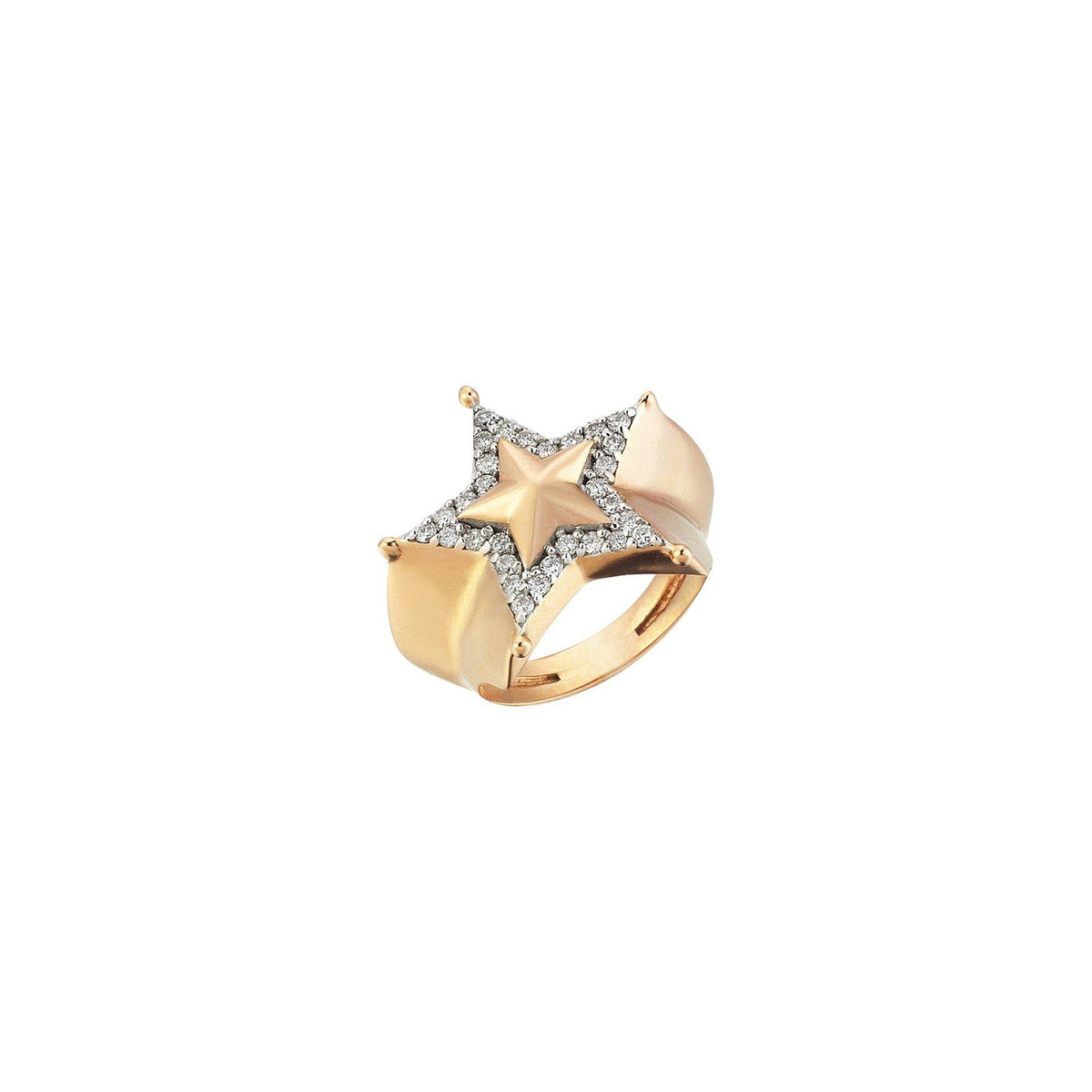 Sheriff Star Pinky Ring