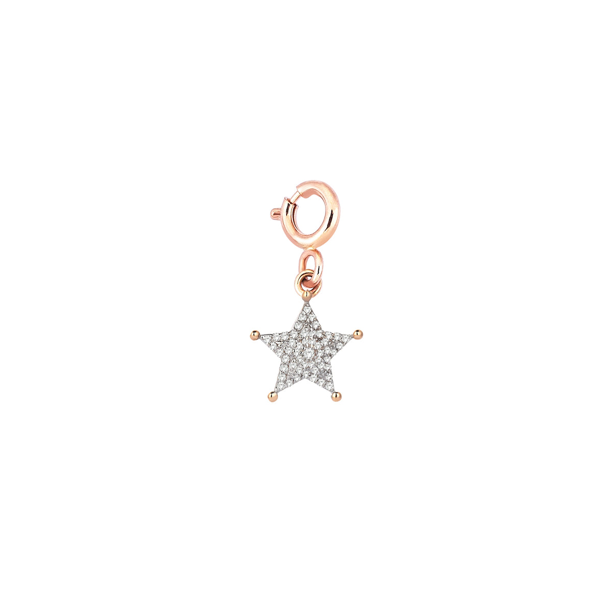 Sheriff Star Pavé Charm