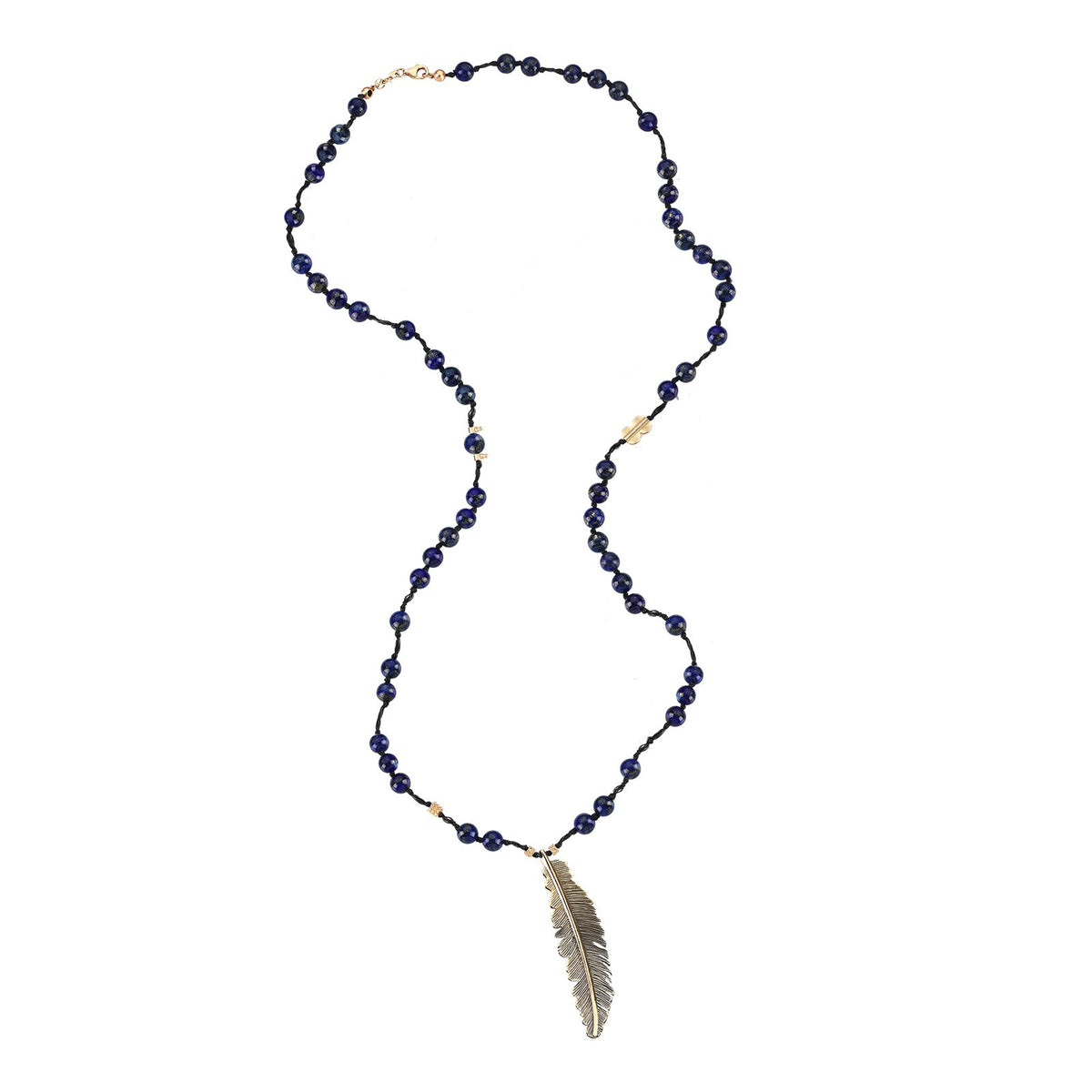 Feather Beaded Necklace