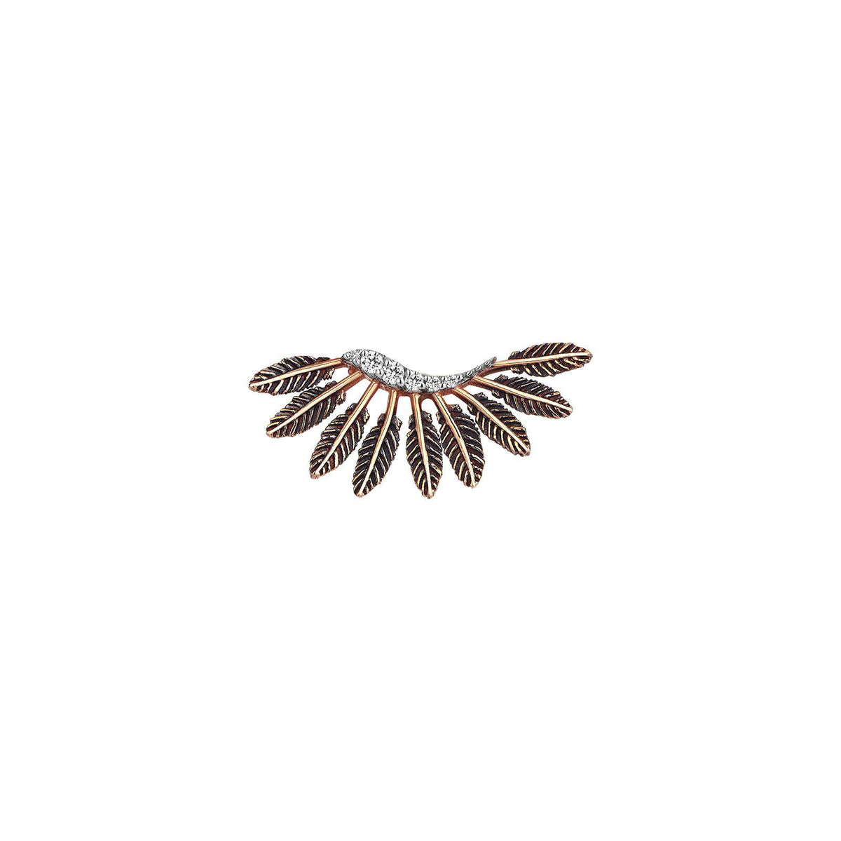 Feather Arc Earring