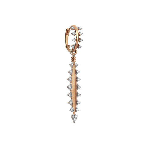 Jolie Dangling Hoop Earring