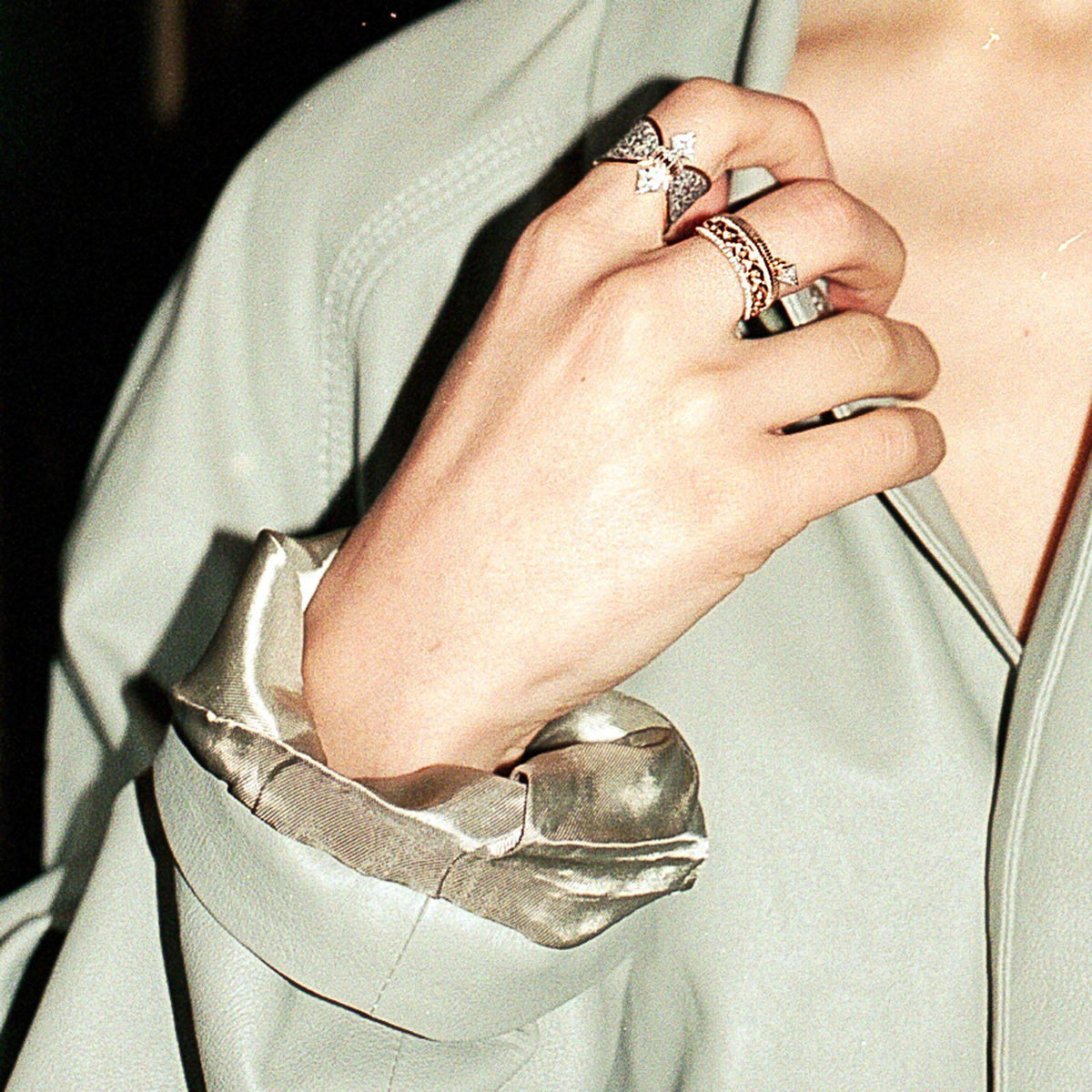 Triangle Drop Ring