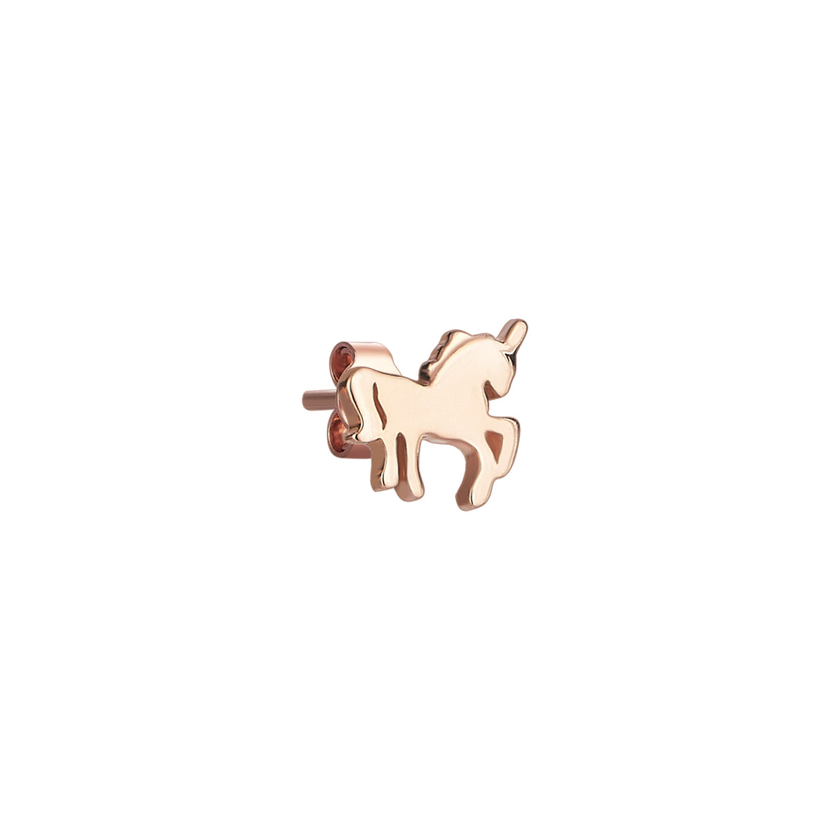 Unicorn Stud Earring