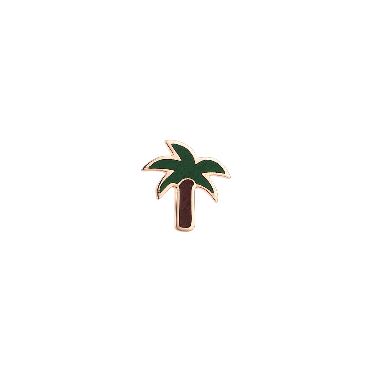 Palm Tree Stud Earring