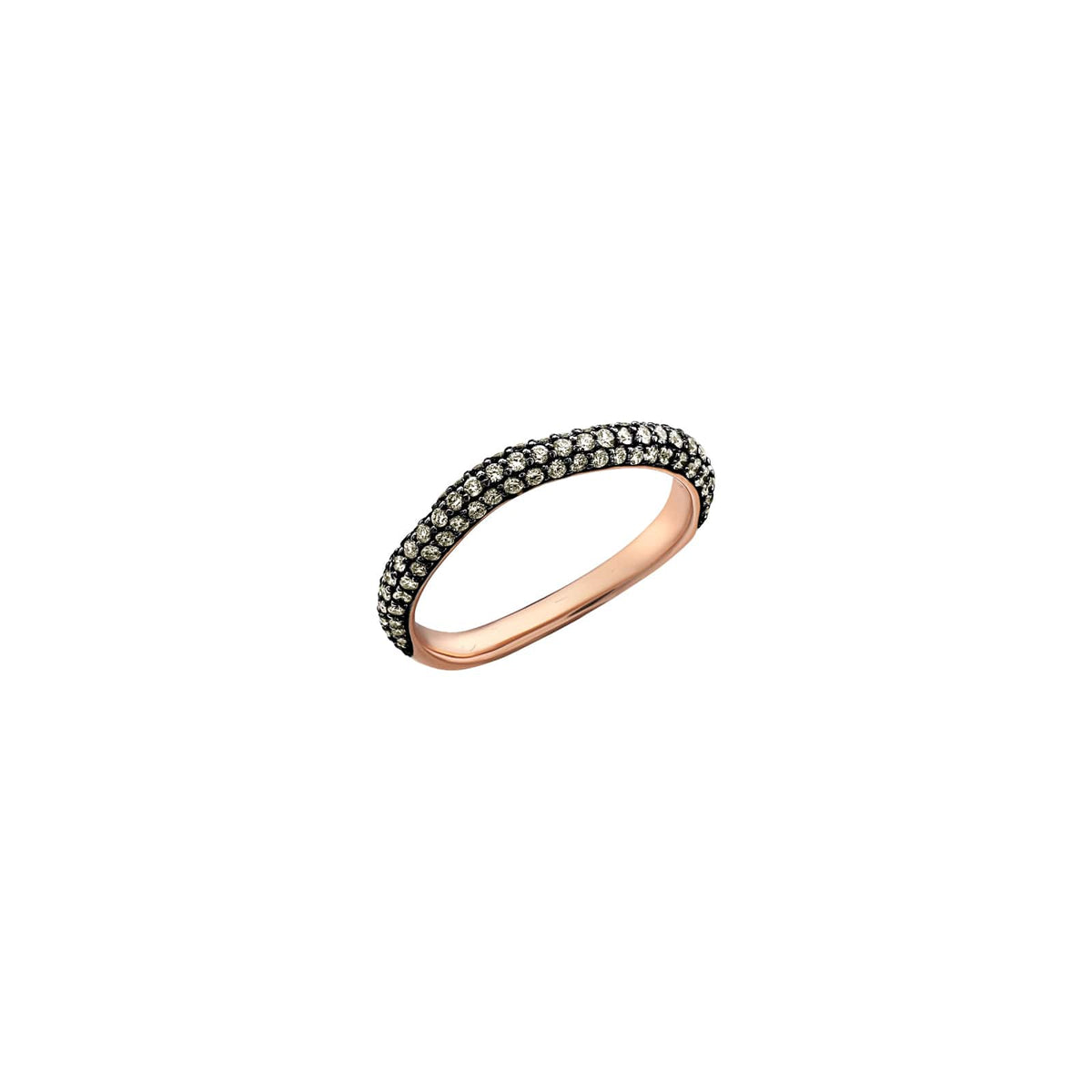 Amorph Pave Pinky Ring