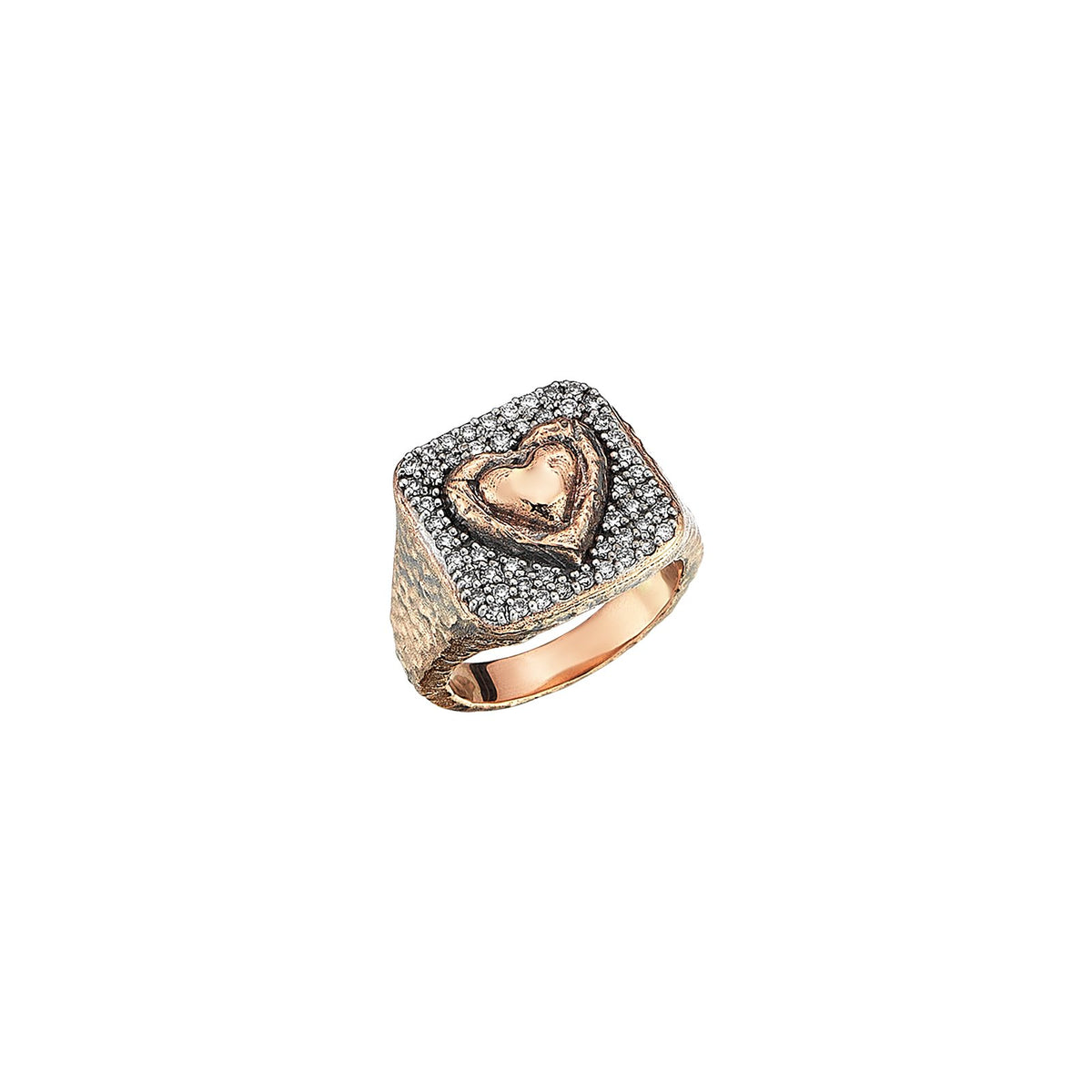 Amour Signet Pinky Ring