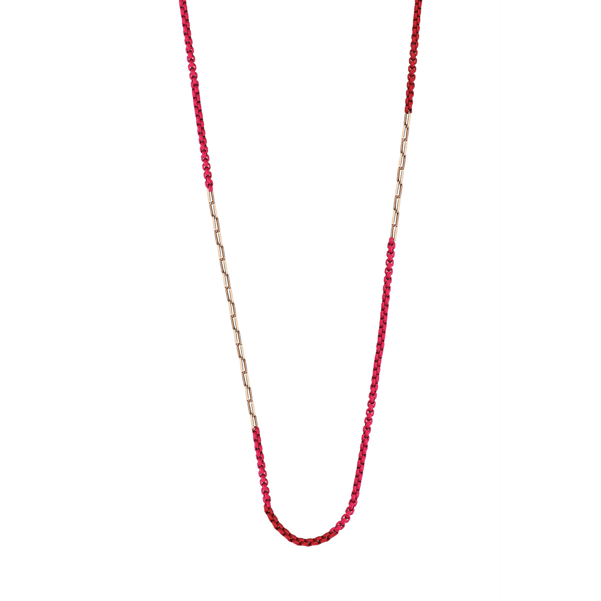 Party Chain Red Fusion Necklace