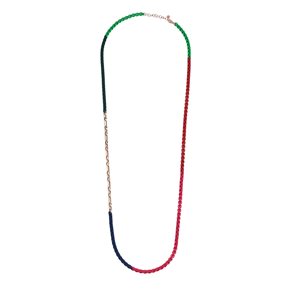 Party Chain Multicolor Fusion Necklace