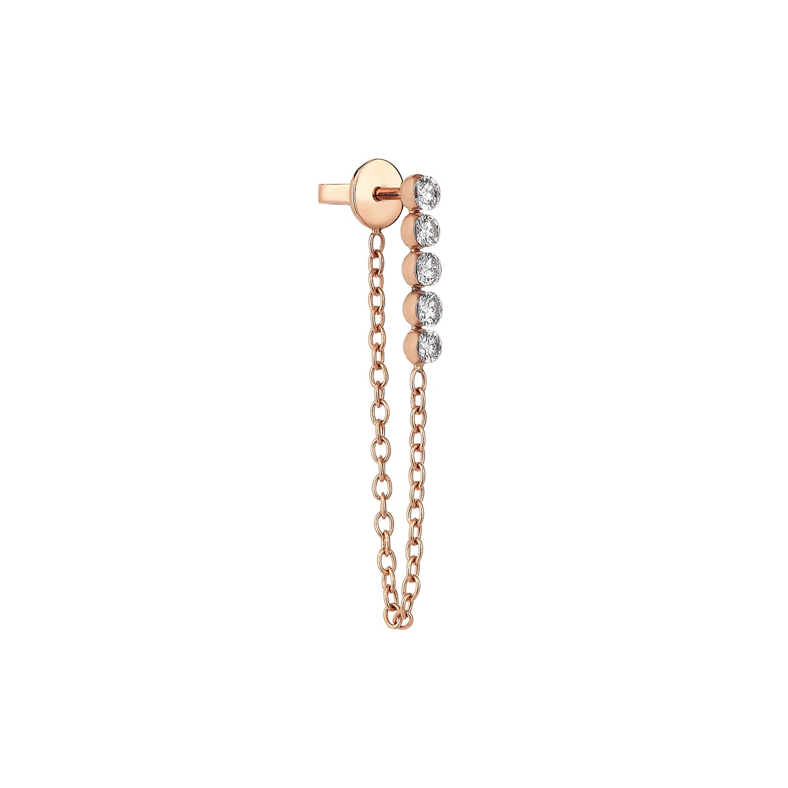 Carita Dangling Chain Earring