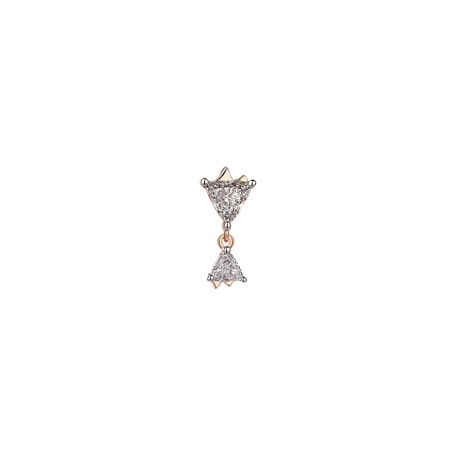Odette Earring Roslow Gold / White Brilliant Diamond