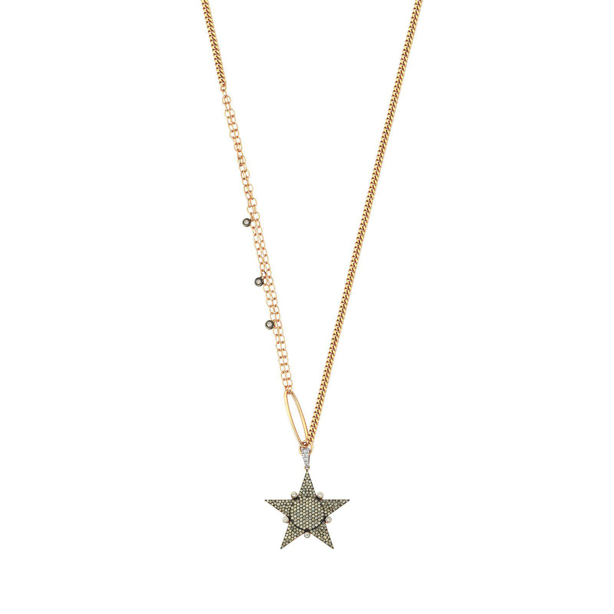 Midi Eclectic Star Necklace